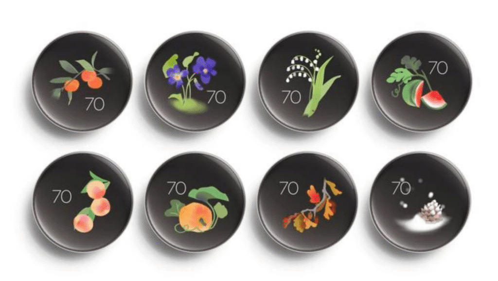 Google Nest Thermostats Get 4 Exciting New Faces 2 Google Nest Thermostats
