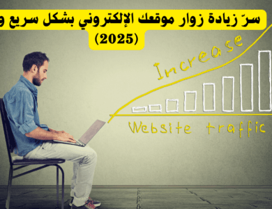 سرّ زيادة زوار موقعك الإلكتروني بشكل سريع وفعال (2025)