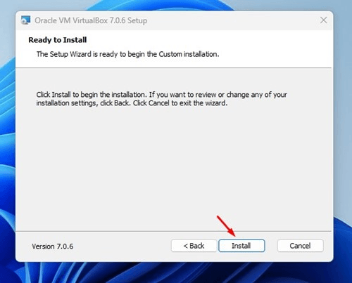 كيفية تحميل VirtualBox وتثبيته على جهاز كمبيوتر يعمل بنظام Windows 11 5 image 14