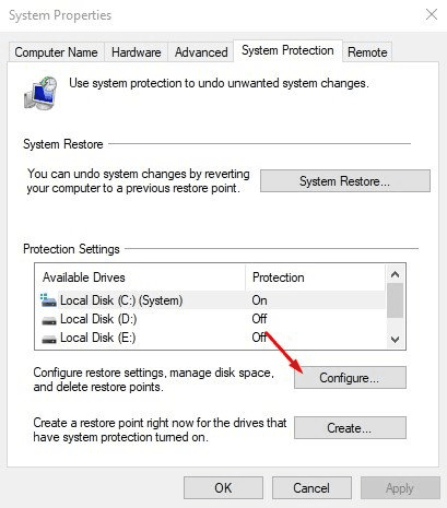 كيفية حذف نقاط استعادة النظام في نظام التشغيل Windows 6 image 158