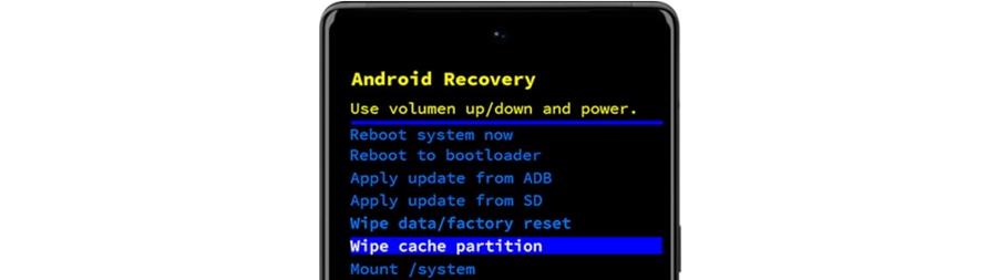 Wipe Cache Partition