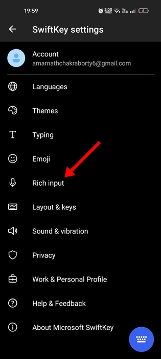 Rich Input