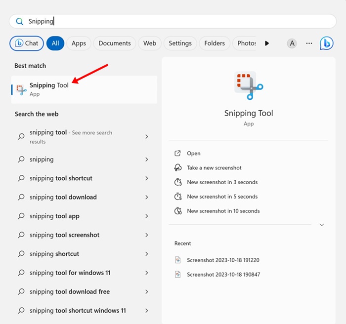 Snipping Tool