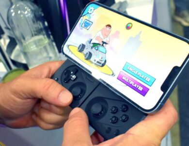 I can't wait to start gaming on this ultra-slim portable gaming controller