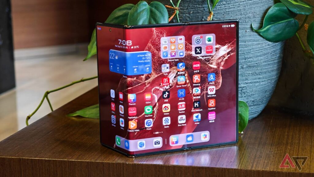 Samsung's Galaxy Z TriFold 7 makes an appearance yet again