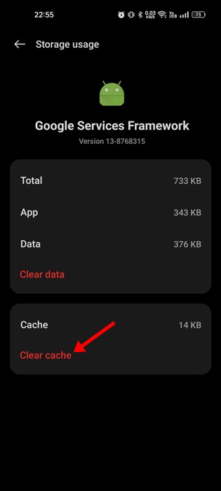 Clear Cache