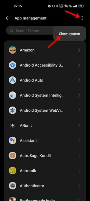 Show System