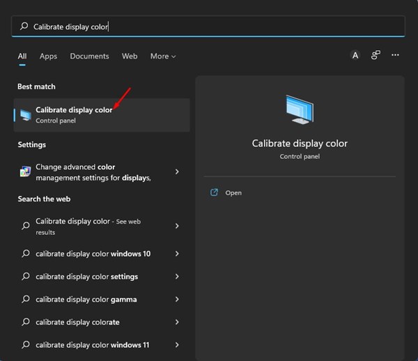 Calibrate Display Color