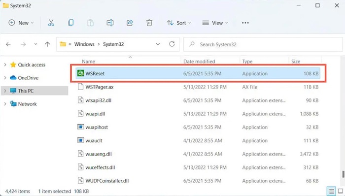 Microsoft Store Cache 
