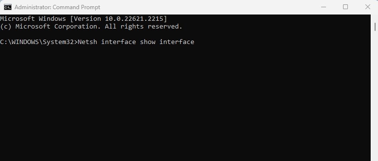 execute this command