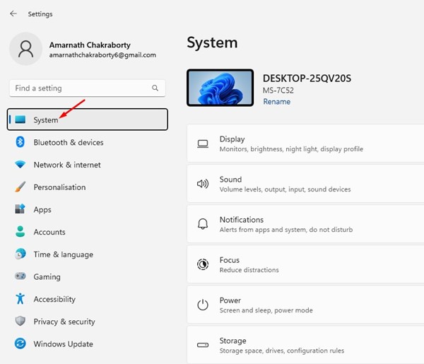 System