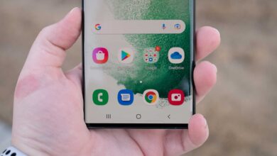 Samsung Galaxy S22 Ultra's default navigation buttons