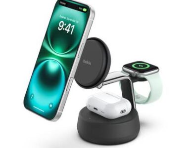 Belkin UltraCharge Pro 3-in-1 Magnetic Charging Dock Review: Powerful and Sleek