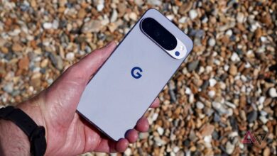 A person holding the Google Pixel 10 Pro XL