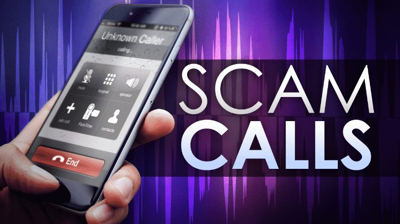 Phishing in voice calls