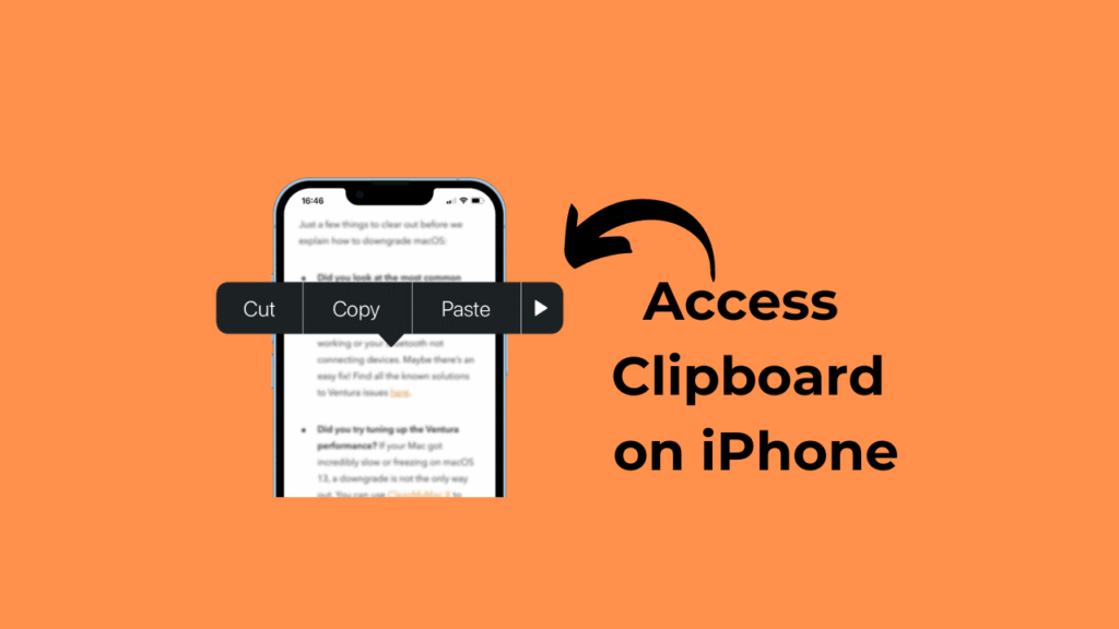 How to Access Clipboard on iPhone