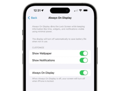 How to Turn Off Always On Display on iPhone