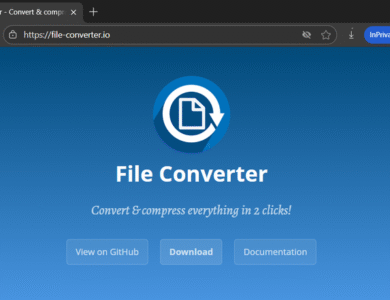 I found the perfect free app for converting files on Windows