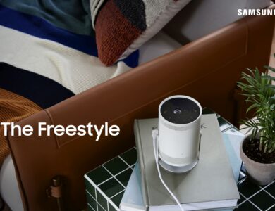 Samsung intros The Freestyle, a portable projector-smart speaker marvel