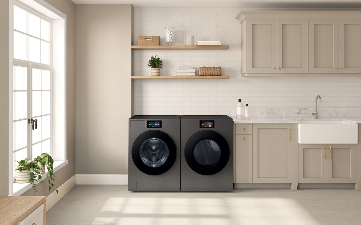 Samsung presents its new washing machine Bespoke AI 65 and