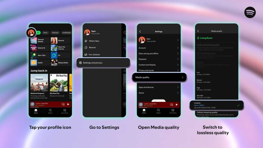 Spotify Finally Joins the Hi-Res Streaming Party