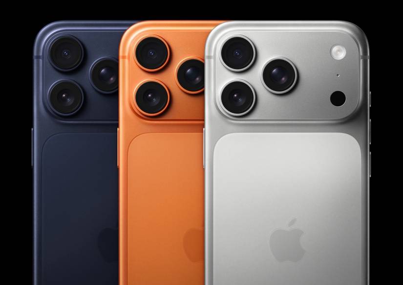 iphone 17 Pro in several colors.