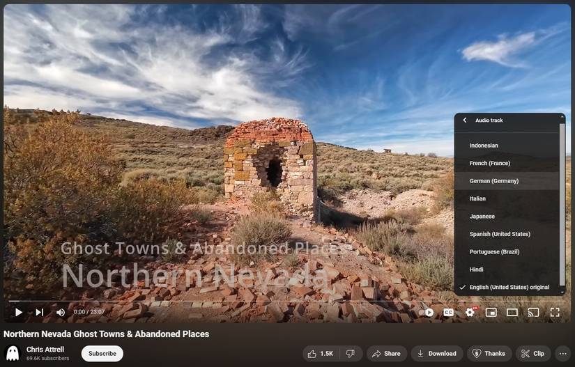 YouTube implements multilingual dubbing both automatically and manually