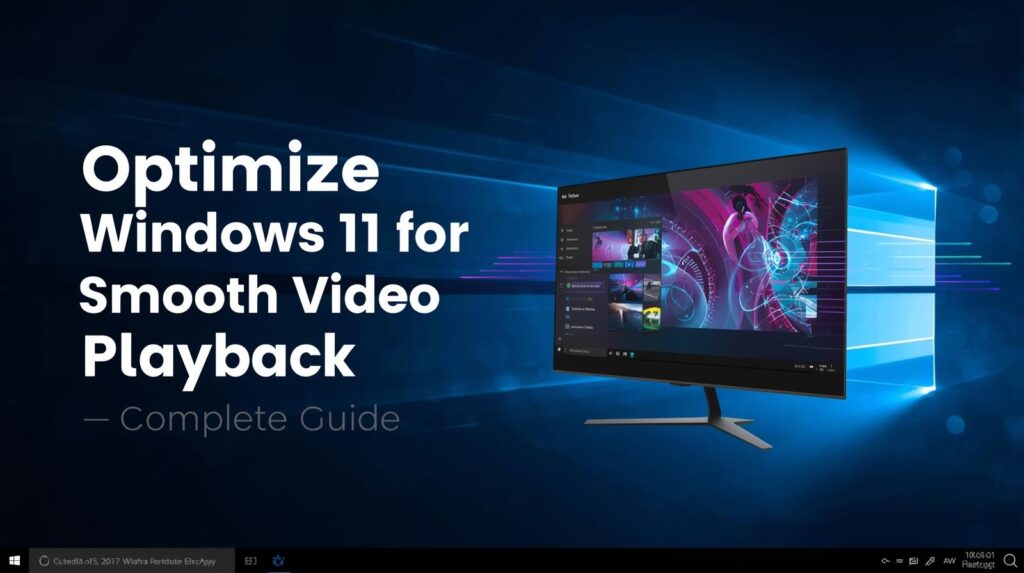 Optimize Windows 11 for Smooth Video Playback – Complete Guide